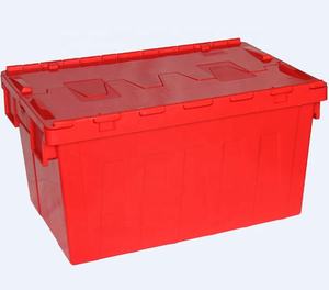 אחסון פחי תעשייתי Stackable קינון פלסטיק תיבת אריזה כחול פלסטיק ארגז קטן קופסא פלסטיק - Product Image 3