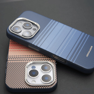 Custodia per iPhone 16 Pro <span class=keywords><strong>Max</strong></span> in Fibra di Carbonio con Design Lussuoso Tramonto e Alba, Compatibile con 15 Pro <span class=keywords><strong>Max</strong></span> 14 13, Cover Protettiva Magnetica - Product Image 3