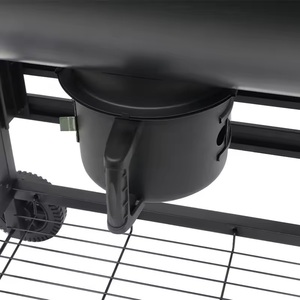 Kit de asador de pollo Manual para fiestas al aire libre, asador eléctrico, barril, parrilla para barbacoa, parrilla giratoria de carbón de hierro para acero al aire libre - Product Image 6
