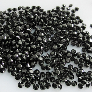 Spinelles rondes en pierre naturelle noire, 1mm 2mm 1.5mm, prix au choix, vente en gros - Product Image 4