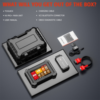 Pièces d'excavatrice pour scanner de diagnostic automobile complet ANCEL V6PRO avec outil de réinitialisation d'entretien et décodeur OBDII