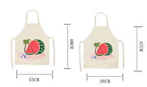 Delantales Personalizados para Adultos, <span class=keywords><strong>Delantal</strong></span> de Lino Estampado <span class=keywords><strong>con</strong></span> Diseño de Lápiz Labial, Tipo Cintura, para Cocina Familiar, Sin Mangas, para Salón de Belleza - Product Image 6