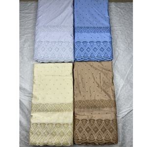 Nouveaux designs 2024, dentelle polonaise en coton, tissu doux, dentelle polonaise en coton pour hommes, 5 yards - Product Image 5