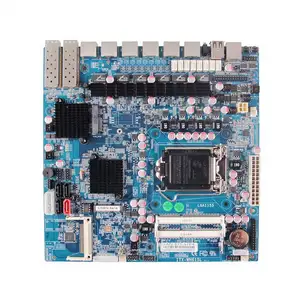 듀얼 RJ75 COM과 B45 LGA 1155 소켓 마더 보드