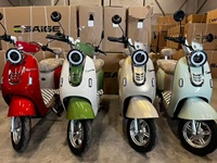 Scooter électrique moto certifié EEC COC L1e-B, couleur rouge, noir, vert, rose, Cappuccino Saige, pour les trajets urbains en Europe