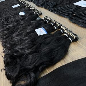 Cinta en extensiones de cabello Hot Tape Negro y varios colores Cabello humano vietnamita de alta calidad Listo para enviar - Product Image 3