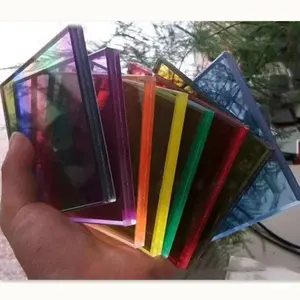 Wholesale Qualified Custom Colored Laminated Glass From China Supplier With Cheap Price 2mm 3mm 4mm 5mm 6mm 8mm