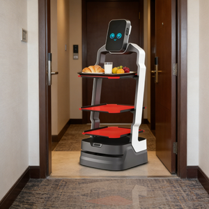 <span class=keywords><strong>Robot</strong></span> <span class=keywords><strong>de</strong></span> livraison <span class=keywords><strong>de</strong></span> nourriture pour cafés et boulangeries, adapté à la livraison <span class=keywords><strong>de</strong></span> pâtisseries et <span class=keywords><strong>de</strong></span> café - Product Image 5