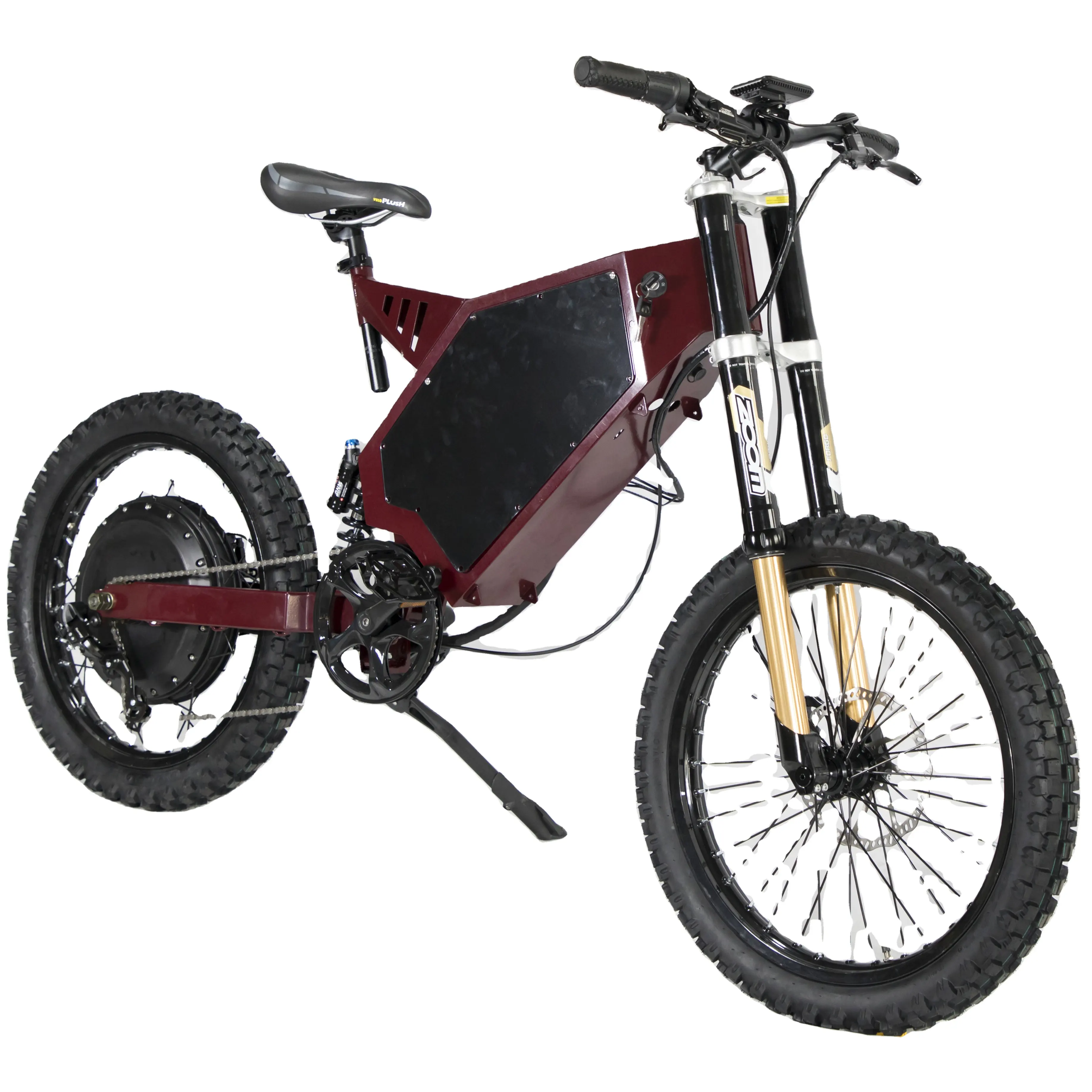बिजली साइकिल चोरी बॉम्बर इलेक्ट्रिक बाइक के साथ मजबूत वसा टायर बाइक बैटरी ebike 48v 3000w