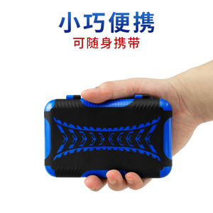 เครื่องชั่งเครื่องประดับแบบพกพา 50 ก. ความแม่นยำ 0.01 ก. เครื่องชั่งดิจิตอลขนาดเล็กสำหรับชั่งทอง รูปทรงสี่เหลี่ยมผืนผ้าสีน้ำเงิน ใช้พลังงานจากแบตเตอรี่ - Product Image 3