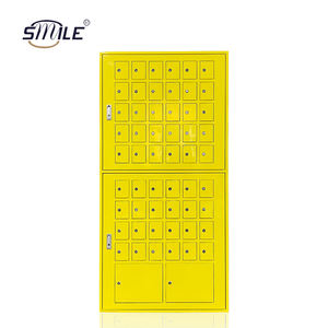 CHNSMILE OEM Противоугонный и антикоррозийный желтый металлический почтовый ящик для уличной квартиры - Product Image 1