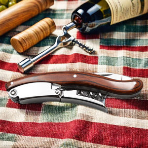 Nouveau design de haute qualité en acier inoxydable Type de métal Couverts Outils de table Accessoires de bar <span class=keywords><strong>Tire</strong></span>-<span class=keywords><strong>bouchon</strong></span> Ouvre-bouteille de vin - Product Image 3