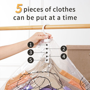 Vendita calda di alta qualità appesa <span class=keywords><strong>vestiti</strong></span> <span class=keywords><strong>sottovuoto</strong></span> sacchetto di stoccaggio <span class=keywords><strong>sottovuoto</strong></span> per i <span class=keywords><strong>vestiti</strong></span> - Product Image 3