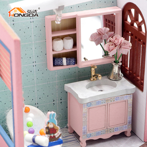 Hongda Venta caliente L2221 Sakura Tree House <span class=keywords><strong>casa</strong></span> <span class=keywords><strong>de</strong></span> muñecas para niñas DIY Kit <span class=keywords><strong>de</strong></span> <span class=keywords><strong>casa</strong></span> <span class=keywords><strong>de</strong></span> muñecas <span class=keywords><strong>de</strong></span> madera para niñas - Product Image 6