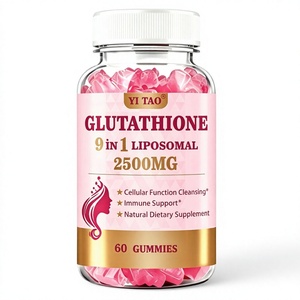OEM ODM best-selling brightening and whitening gummies L-glutathione collagen gummies <b>skin</b> brightening and whitening products - Product Image 1