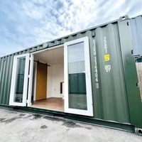Maison Modulaire Conteneurisée Personnalisée et Étanche – Bâtiment Préfabriqué pour Résidences, Bureaux, Magasins, Salles de Sport et Solutions de Projets à Distance