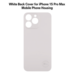 Coque arrière blanche pour iPhone 15 Pro Max - Product Image 2