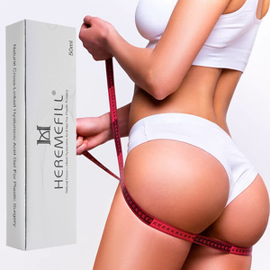 Hereme <span class=keywords><strong>Acide</strong></span> <span class=keywords><strong>Hyaluronique</strong></span> Réticulé Injectable pour Remplissage Corporel et Augmentation des Fesses 50ml Vente Directe Usine - Product Image 2