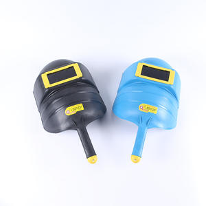 Casco de soldadura de plástico portátil, protección facial completa, antideslumbrante, para soldadura eléctrica y por arco de argón, material PP - Product Image 3