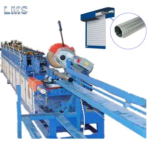 LMS Rolling Door Octagonal Pipe Roll Forming Machine mit Saw Cut