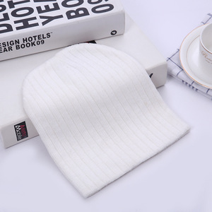 BS0006 Fabricant en gros couleur unie hiver tricoté chapeau personnalisé sans manchette <span class=keywords><strong>bonnet</strong></span> tricoté pour femmes hommes - Product Image 6
