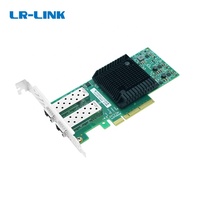 Adaptateur réseau serveur PCIe X8 à double port 25G basé sur la puce Mellanox ConnectX-4, QSFP, stock LRES1026PF-2SFP28, adaptateur filaire pour