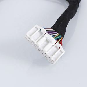 Hoge Kwaliteit Custom Auto Radio Video Stereo Iso Bedrading Harnas Auto 40 Pin Connector Aangepaste Kabelboom - Product Image 3