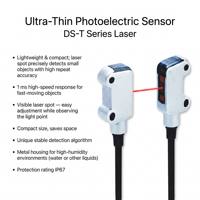 Sensor Fotoeléctrico Ultrafino Dass, Serie Láser DS-T, Venta al por Mayor, con Respuesta de Alta Velocidad de 1ms, Detección Precisa, DC 12-24V