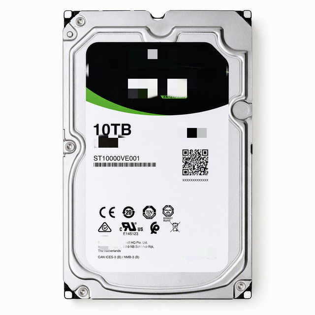 ST10000VE001 Internal Hard Drive 10TB 7200 RPM 256MB SATA3.0 Server Hard Drive