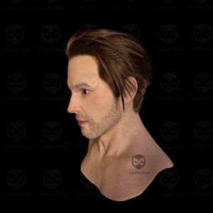 Máscara de Disfraz de Halloween de Silicona Realista de Alta Calidad, Máscara Facial Completa Masculina para Cosplay, Fiesta, <span class=keywords><strong>Carnaval</strong></span>, Día de los Inocentes - Product Image 5