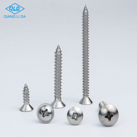 Sekrup Baut Mur Mesin Pengaman Baja Tahan Karat 304 Metrik M1.6~M20 Self Tapping Drilling dengan Lapisan Pasifasi dan Finishing Polos