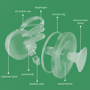 Anly <span class=keywords><strong>Kiss</strong></span> Tire-lait électrique Double pompe Support personnalisé OEM Vente en gros Tire-lait forte aspiration 4 Modes - Product Image 3
