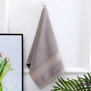 Toalla de bloque de alambre de oro de 34*74 CM, absorbente suave grueso de algodón diario para uso manual, logotipo bordado, diseño de Espina - Product Image 6