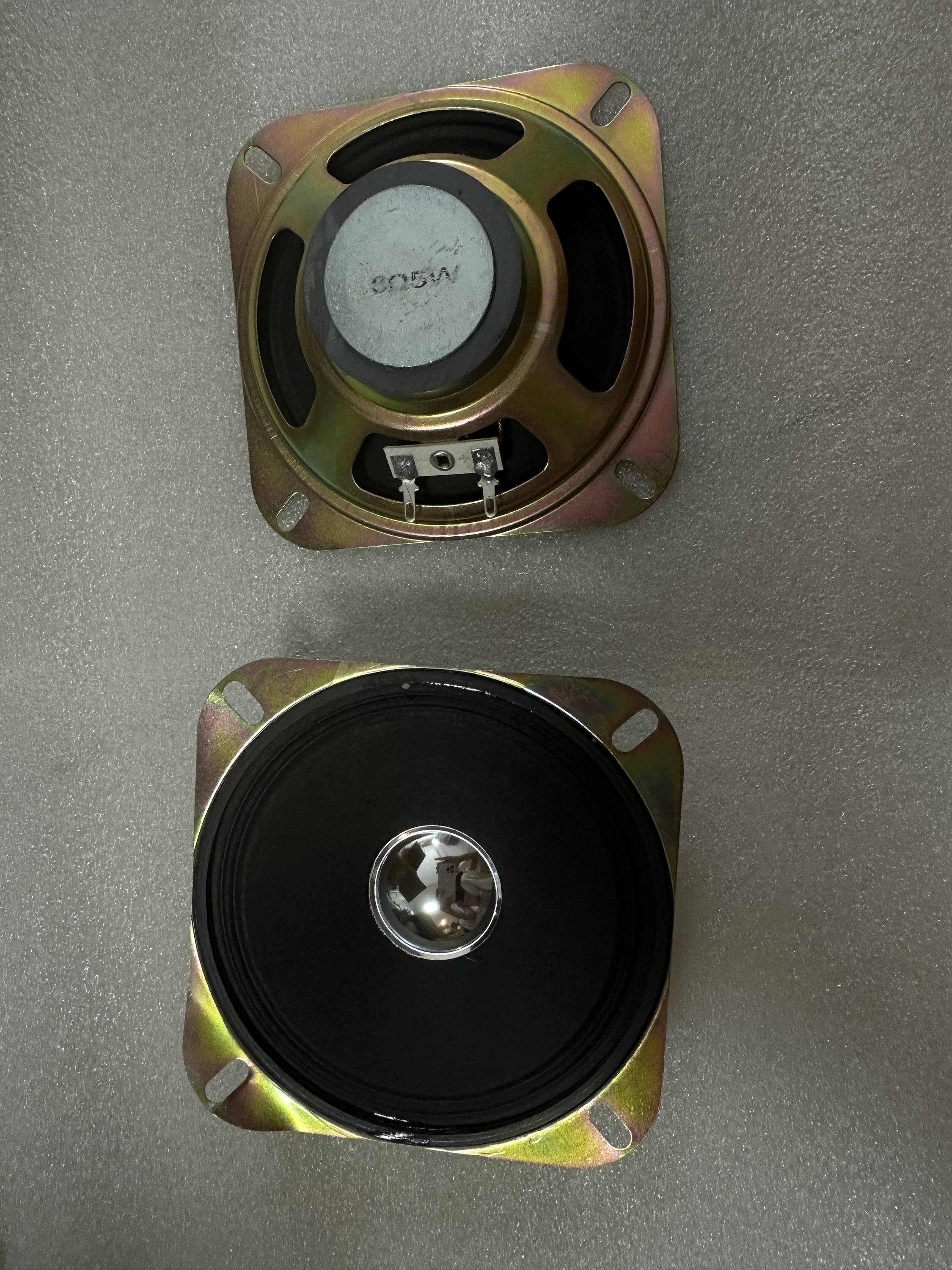 5W 8 Ohm Metal and Plastic Arcade Cabinet Speaker 4 Inch Parts for