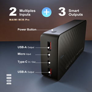 ไมมิ 20000mAh <span class=keywords><strong>พา</strong></span><span class=keywords><strong>ว</strong></span><span class=keywords><strong>เวอร์</strong></span><span class=keywords><strong>แบงค์</strong></span> PD 20W ชาร์จเร็<span class=keywords><strong>ว</strong></span>แบบพก<span class=keywords><strong>พา</strong></span> 22.5W ชาร์จด่วน USB-C แบตเตอรี่สำรองภายนอก - Product Image 4