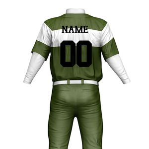 Uniforme de baseball personnalisé à prix raisonnable, service OEM, dernier style, tenue d'équipe unisexe, ensemble d'uniformes de baseball pour équipe - Product Image 5