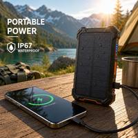 Module photovoltaïque monocristallin PERC à haute efficacité, alimenté par énergie solaire à distance, design personnalisé, étanche, 22,4 % d'efficacité, Foldsun