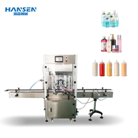 Machine de remplissage liquide automatique à 6 têtes de table pour cosmétiques et huiles essentielles