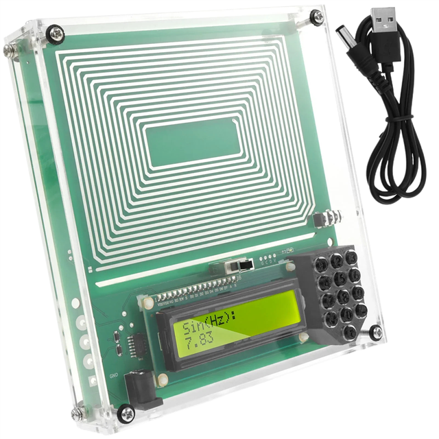BSSY Schumann Waves Resonance Generator 0.01Hz to 30000 Adjustable Sine Wave 7.83 Ultra Low Frequency