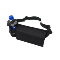 Sac banane de stockage euro tridimensionnel à 8 fentes avec porte-bouteille d'eau sac de rangement pour pièces de monnaie