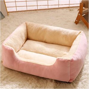 Manufacturer Wholesale <b>Soft</b> Plush Fluffy Cat <b>Dog</b> Warm <b>Bed</b> - Product Image 6