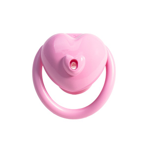 Dispositif <span class=keywords><strong>de</strong></span> <span class=keywords><strong>chasteté</strong></span> masculin en résine rose négative, <span class=keywords><strong>cage</strong></span> à pénis inversée avec plateau à urine, jouets sexuels BDSM <span class=keywords><strong>pour</strong></span> hommes gays - Product Image 4