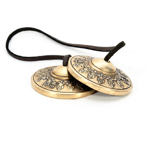 Campana Tingsha de Bronce con Sonido Puro para Meditación y Mindfulness – Anillo de la Paz - Product Image 1