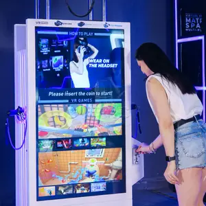 Nuovo leader di generazione prodotto interessante VR magic box self service VR game machine per VR arcade outdoor