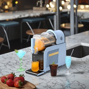Machine à slush automatique 1,8 L, machine à boissons glacées, <span class=keywords><strong>2</strong></span> en 1 slushie et crème glacée molle, CE&CB, 220W, réversibilité intelligente - Product Image 3