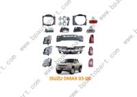 Grille chromée pour ISUZU DMAX 2003 2004 2005 2006 2007 2008 GRILLE ISUZU D-MAX