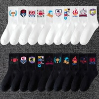 Chaussettes de sport en coton respirantes à séchage rapide pour hommes Elite, avec logo personnalisé, design antidérapant, adaptées à l'hiver, chaussettes de basketball