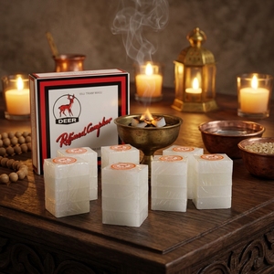 Compresse di Canfora Naturale Pura per la combustione in rituali religiosi e <span class=keywords><strong>sacrifici</strong></span> sacri - Product Image 1