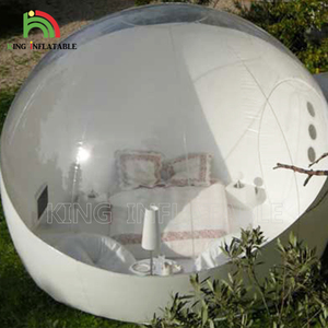 Tente transparente de bulle de dôme de glamping extérieur d'hôtel gonflable de tentes de dôme à <span class=keywords><strong>louer</strong></span> - Product Image 5