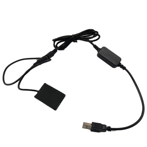 Câble USB vers coupleur DR-4.0, 1.7x110mm, pour caméras <span class=keywords><strong>Canon</strong></span> <span class=keywords><strong>G5X</strong></span> G7X Mark II 2 G9X - Product Image 1